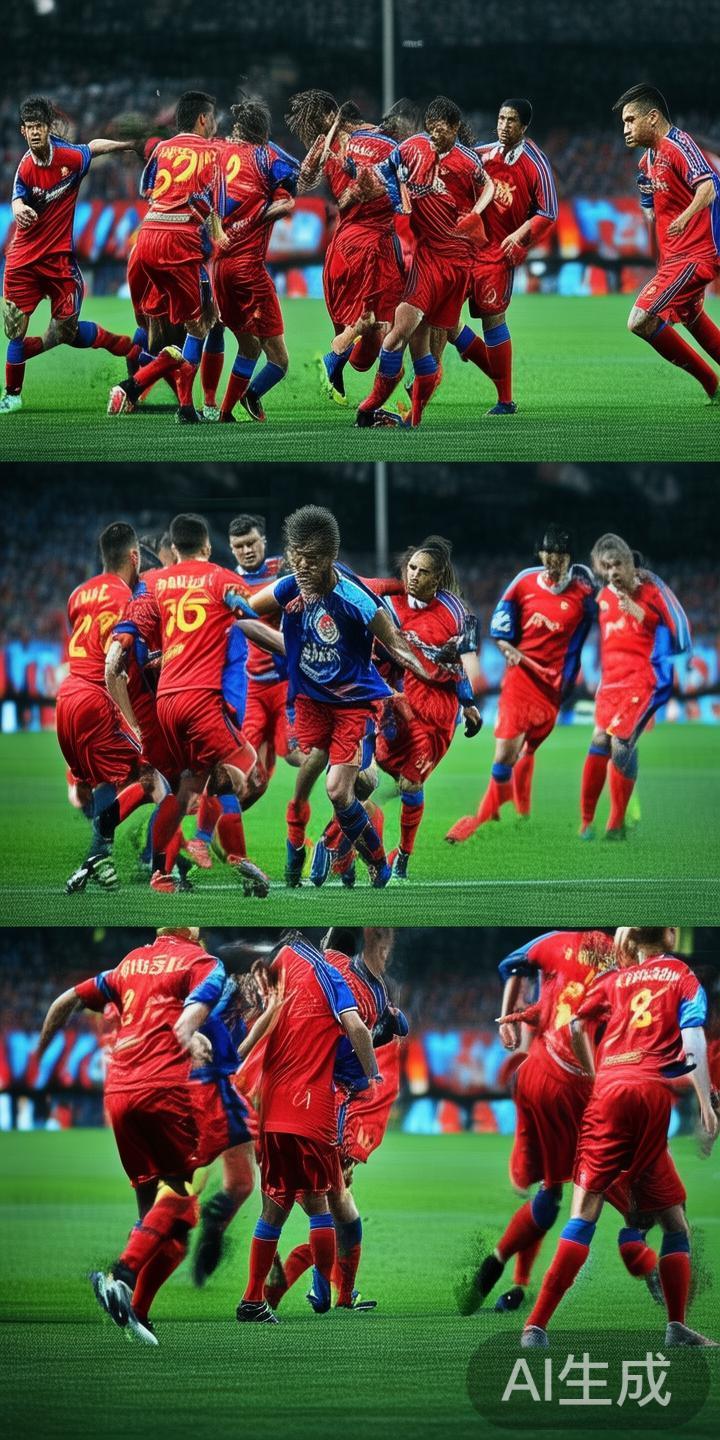 其次，球队极注重前场压迫与高位逼抢。主动压缩对手传